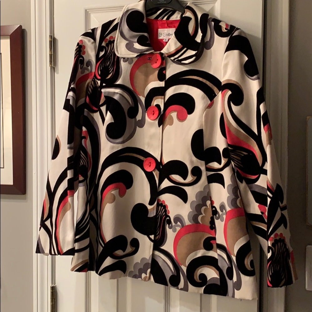 Gorgeous Tapestry Jacket by 3 Sisters